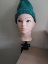 Load image into Gallery viewer, Teal Knitted Hat, Adult