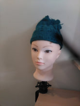 Load image into Gallery viewer, Teal Knitted Hat, Adult