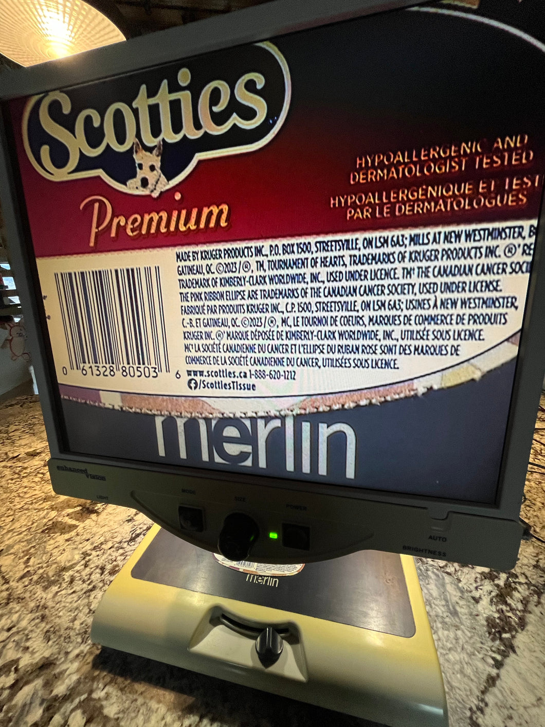 Merlin lcd desktop viewer