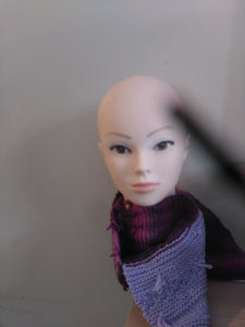 Adult purple scarf image