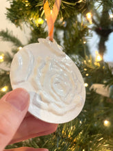 Load image into Gallery viewer, Roses Tactile Christmas Ornament