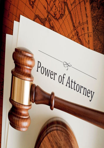 Power of Attorney $350 + tax