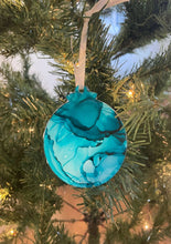 Load image into Gallery viewer, Ocean Waves - Tactile Christmas Ornament