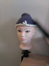 Charger l&#39;image dans la galerie, Dark Green Knitted Hat - Child