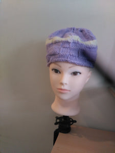 Pale Green Knitted Hat, Adult